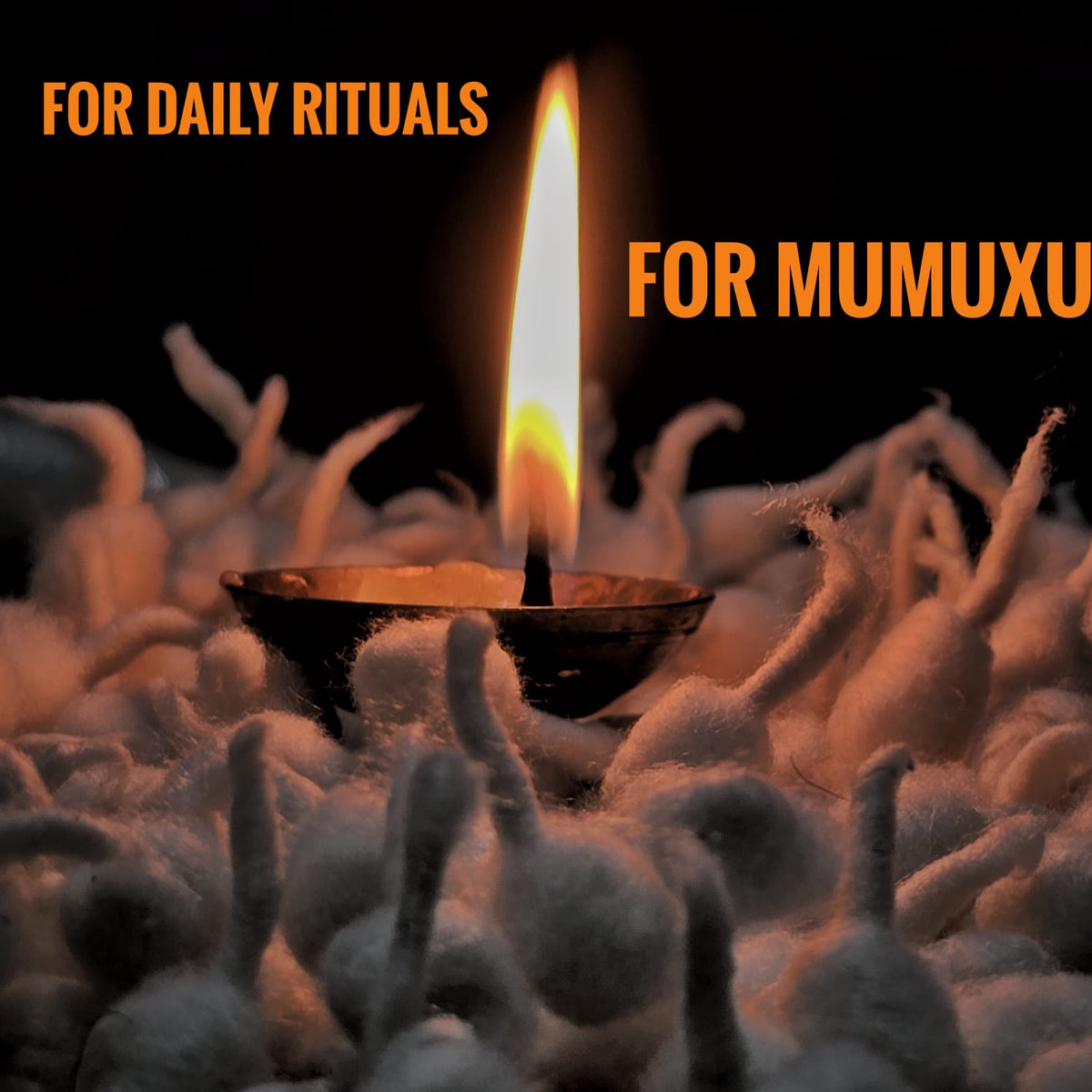 Mumuxu 100% Natural Cotton Diya Wicks – Pack of 1000