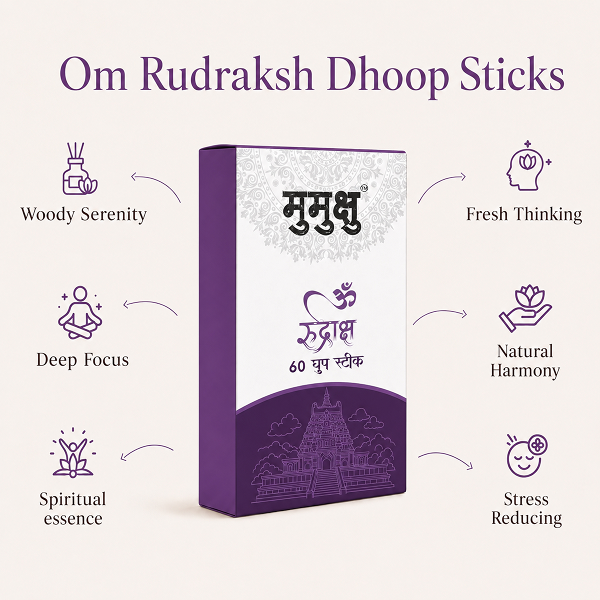 Om Rudraksh Dhoop Sticks