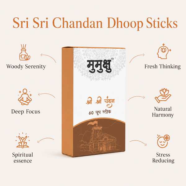 Sri Sri Chandan Dhoop Sticks