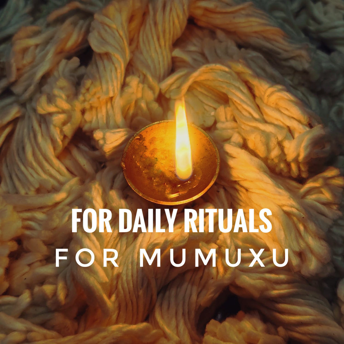 Mumuxu 3 Inch 100% Natural Cotton Diya Wicks | Pooja & Aarti Essentials | Pack of 1000